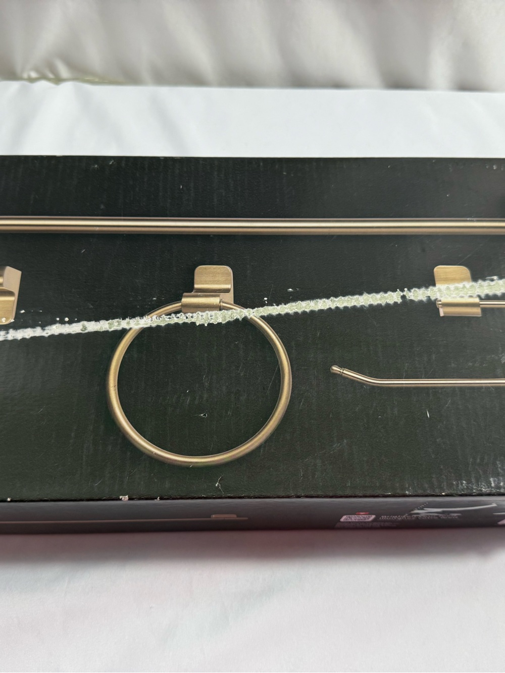 Globe Positano 4-Piece Bath Set - Gold Finish
